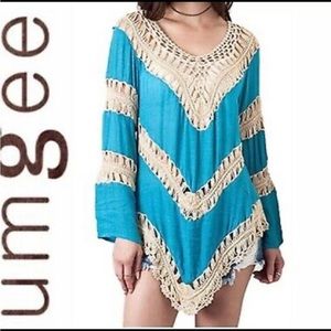 Umgee Bohemian Crochet Top